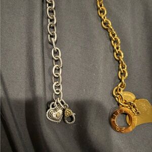 Judith ripka, Tory Burch, diamond tennis bracelet, all saints and tiffany ring